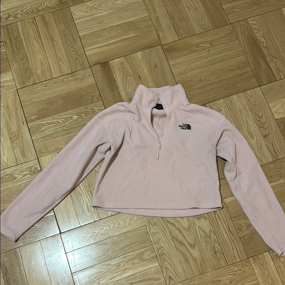 The North Face Pink Quarter-Zip Fleece